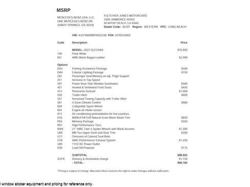 Certified 2023 Mercedes-Benz GLE 53 AMG 4MATIC image 4