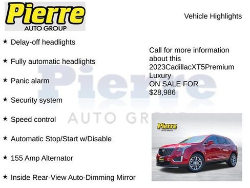 Used 2023 Cadillac XT5 Premium Luxury AWD/4WD image 23