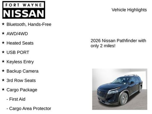New 2026 Nissan Pathfinder SL w/ Cargo Package image 8