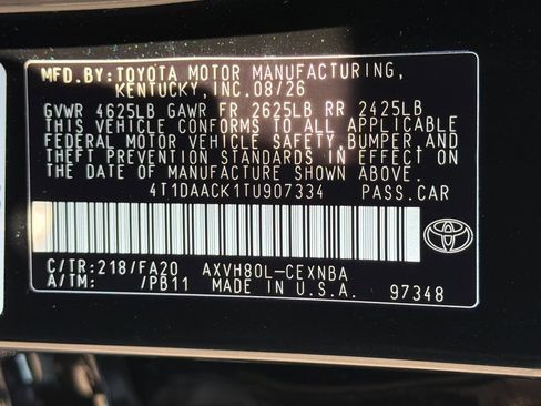New 2026 Toyota Camry LE w/ Convenience Package FWD image 37