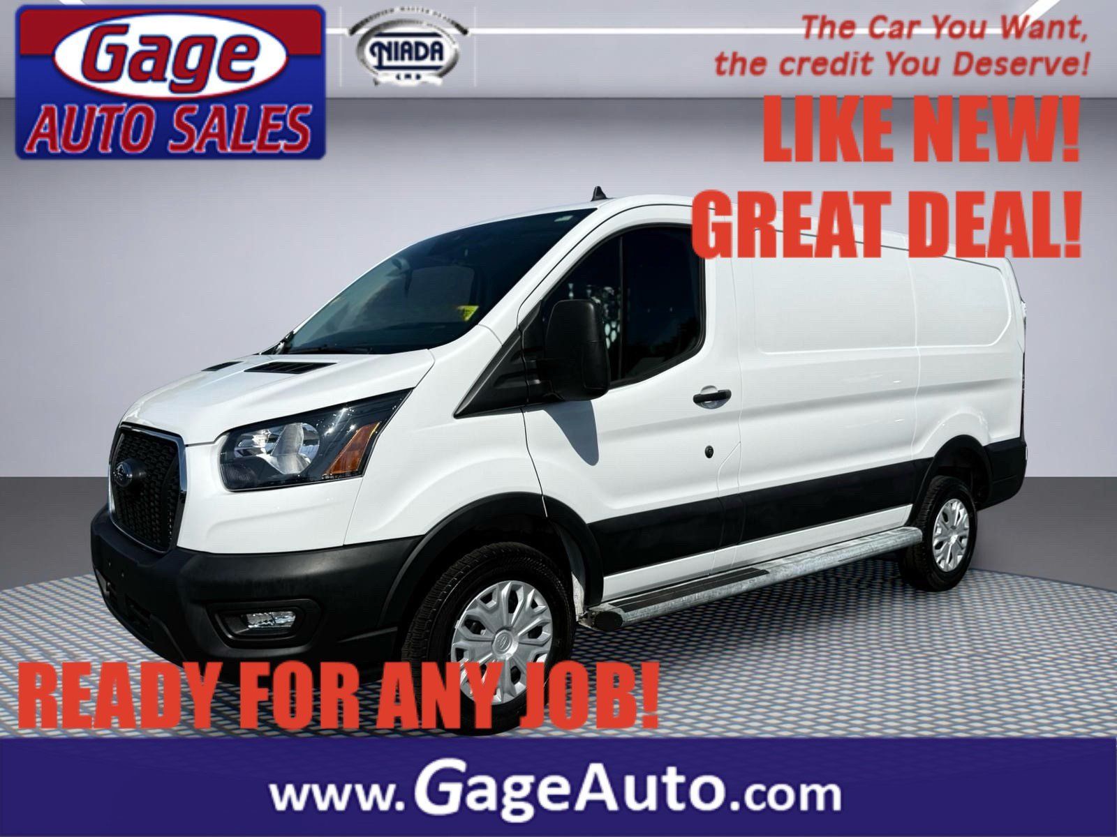 Used 2025 Ford Transit 250 Low Roof w/ Exterior Upgrade Package RWD image 1