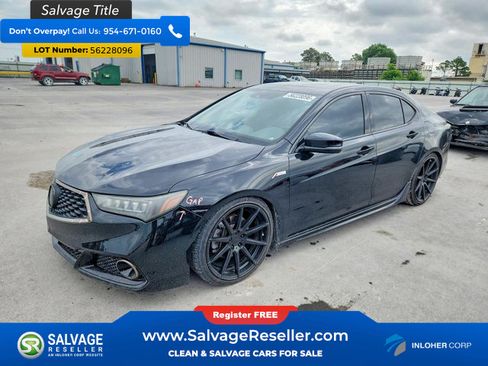 Used 2020 Acura TLX w/ A-SPEC Package AWD/4WD image 1
