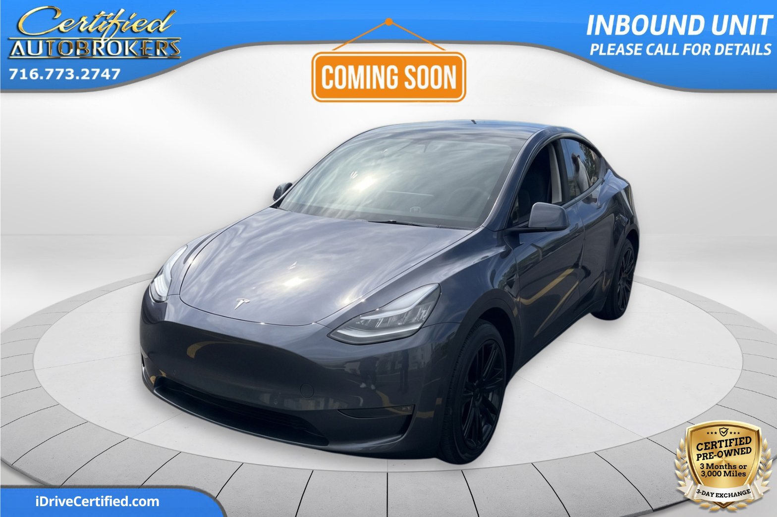 Used 2021 Tesla Model Y Long Range AWD/4WD image 1