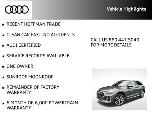 Certified 2023 Audi Q5 2.0T Premium w/ Convenience Package AWD/4WD image 10