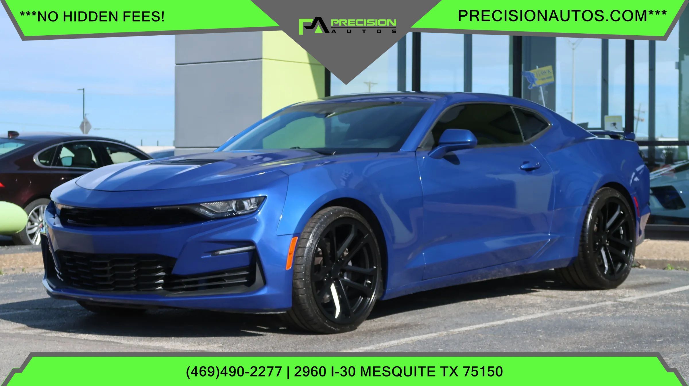 Used 2021 Chevrolet Camaro SS RWD image 1