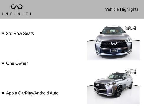 Certified 2026 INFINITI QX60 Autograph w/ Dark Cargo Package AWD/4WD image 3