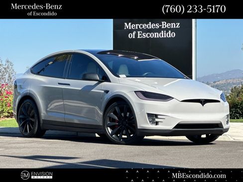 Used 2018 Tesla Model X 100D AWD/4WD image 1