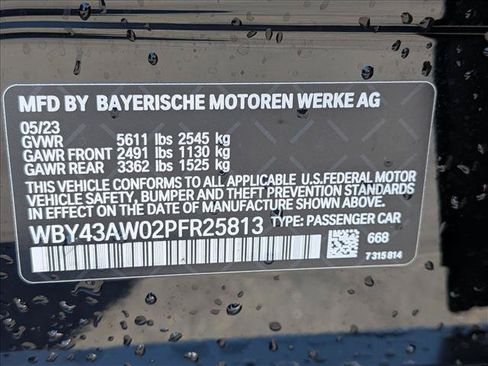 Used 2023 BMW i4 eDrive35 w/ Premium Package RWD image 13