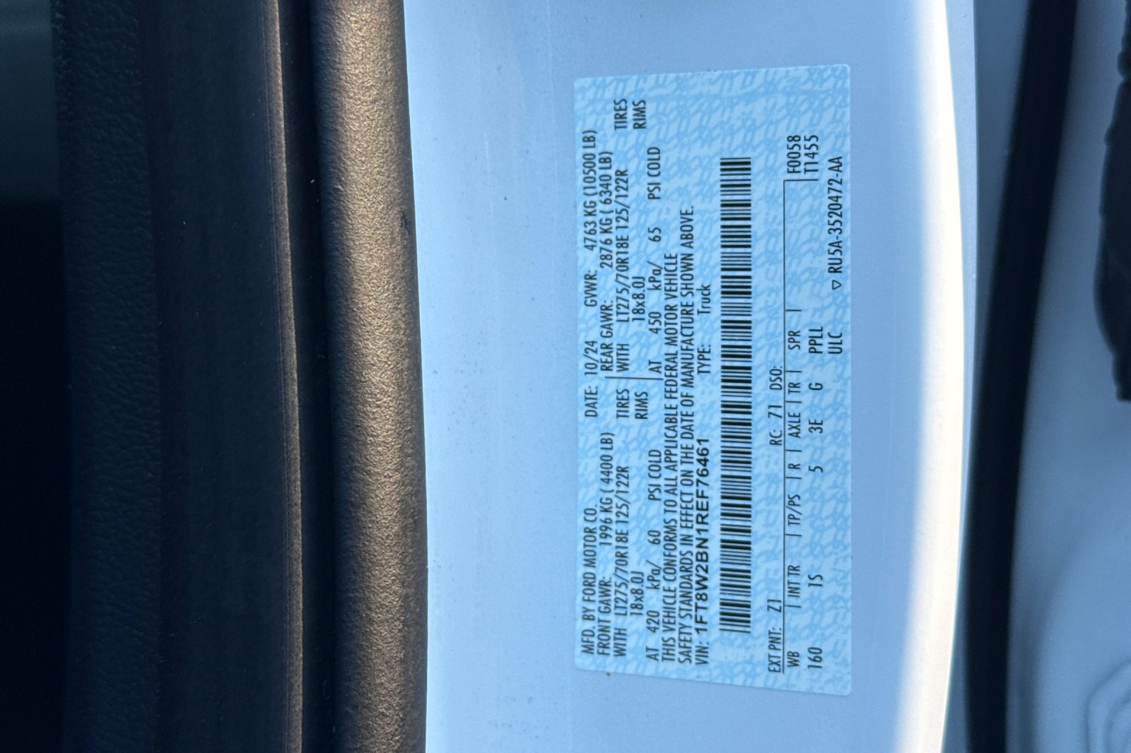 Certified 2024 Ford F250 XL w/ STX Appearance Package AWD/4WD image 28