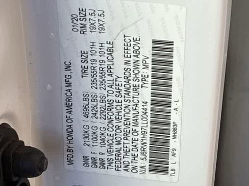 Used 2020 Honda CR-V Touring image 39