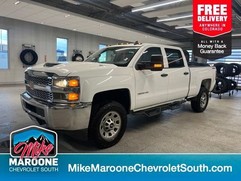 Certified 2019 Chevrolet Silverado 2500 W/T w/ Snow Plow Prep Package AWD/4WD image 1