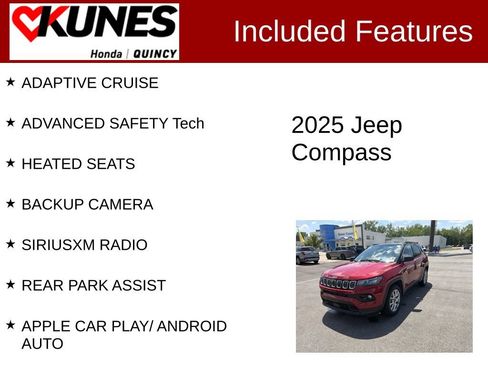 Used 2025 Jeep Compass Limited AWD/4WD image 2