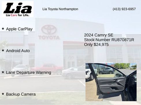 Used 2024 Toyota Camry SE FWD image 7