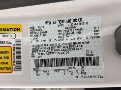 Used 2023 Ford Bronco Sport Big Bend w/ Convenience Package image 9