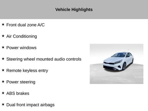Certified 2023 Kia Forte GT w/ GT2 Package FWD image 37