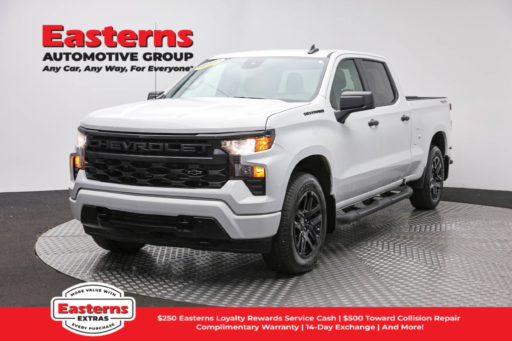 Used 2024 Chevrolet Silverado 1500 Custom w/ LPO, Dark Essentials Package AWD/4WD image 1