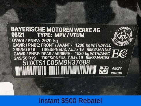 Used 2021 BMW X3 xDrive30e image 28