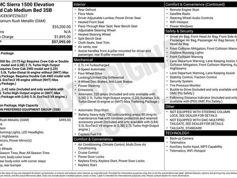 Used 2023 GMC Sierra 1500 Elevation AWD/4WD image 6