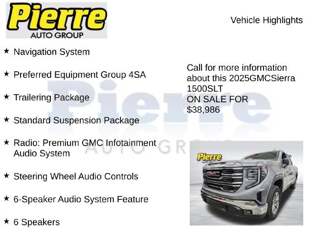 Used 2025 GMC Sierra 1500 SLT AWD/4WD image 7