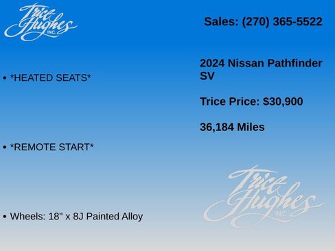 Used 2024 Nissan Pathfinder SV image 3