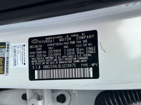 Used 2020 Hyundai Tucson Ultimate w/ Cargo Package image 35