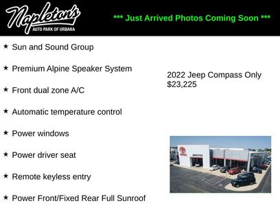 Used 2022 Jeep Compass Limited w/ Sun and Sound Group