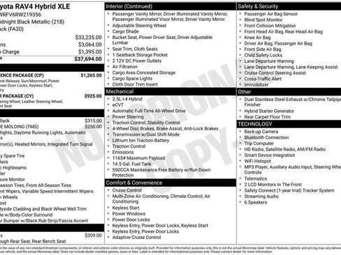 Used 2024 Toyota RAV4 XLE w/ Convenience Package AWD/4WD image 34