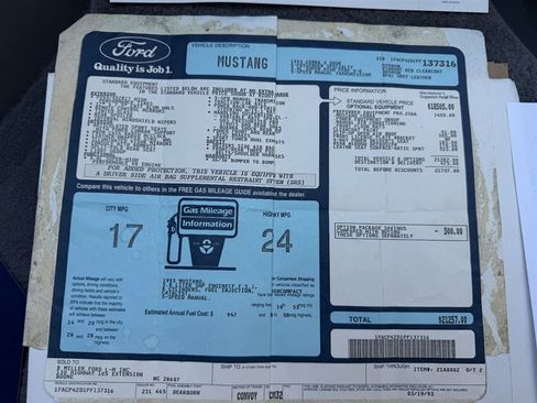 Used 1993 Ford Mustang Cobra image 74