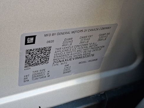 Certified 2021 Chevrolet Equinox LT image 27