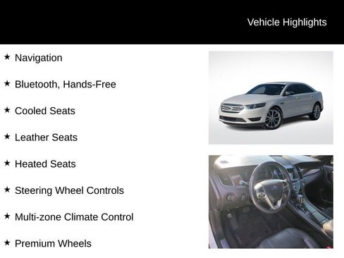 Used 2018 Ford Taurus Limited w/ Driver Assist Package image 11