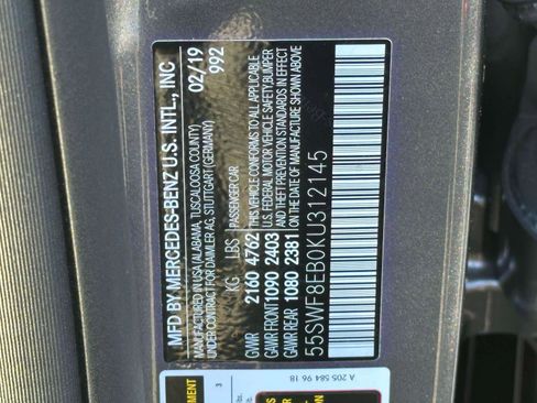 Certified 2019 Mercedes-Benz C 300 4MATIC Sedan image 16