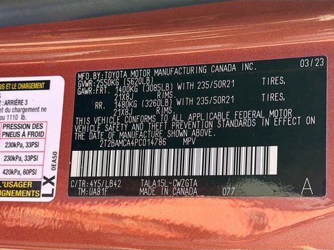 Used 2023 Lexus RX 350 Premium Plus image 44