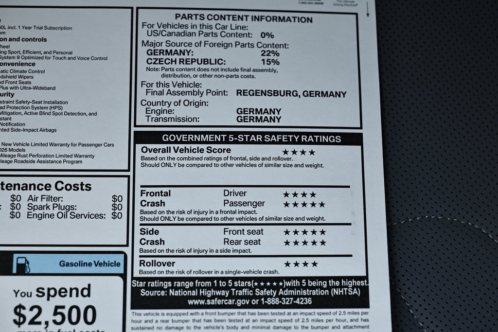 Used 2026 BMW X1 xDrive28i w/ Convenience Package AWD/4WD image 44