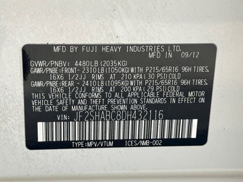 Used 2013 Subaru Forester 2.5X image 30