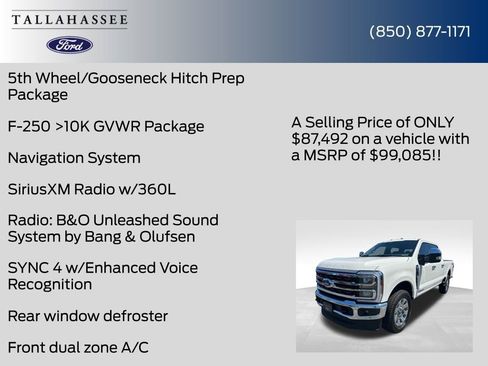 New 2025 Ford F250 King Ranch w/ Chrome Package image 25