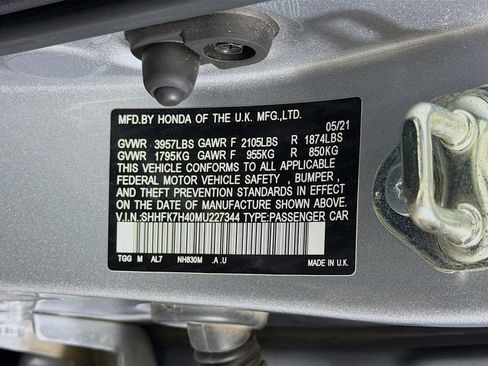 Used 2021 Honda Civic Sport image 29