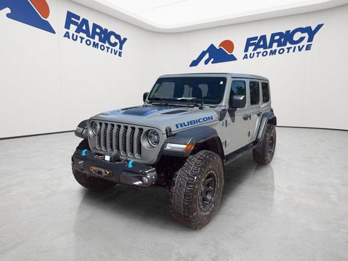 Used 2021 Jeep Wrangler Unlimited Rubicon 4xe w/ Cold Weather Group AWD/4WD image 1