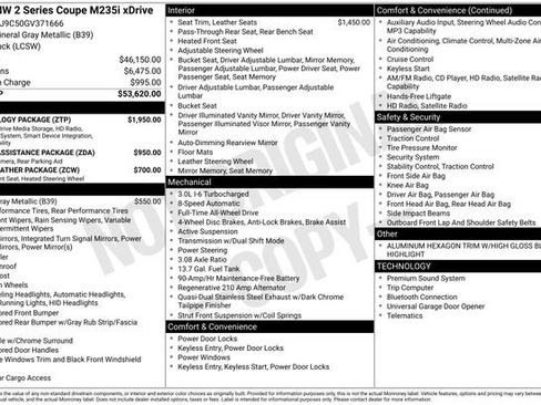 Used 2016 BMW M235i xDrive Coupe image 6