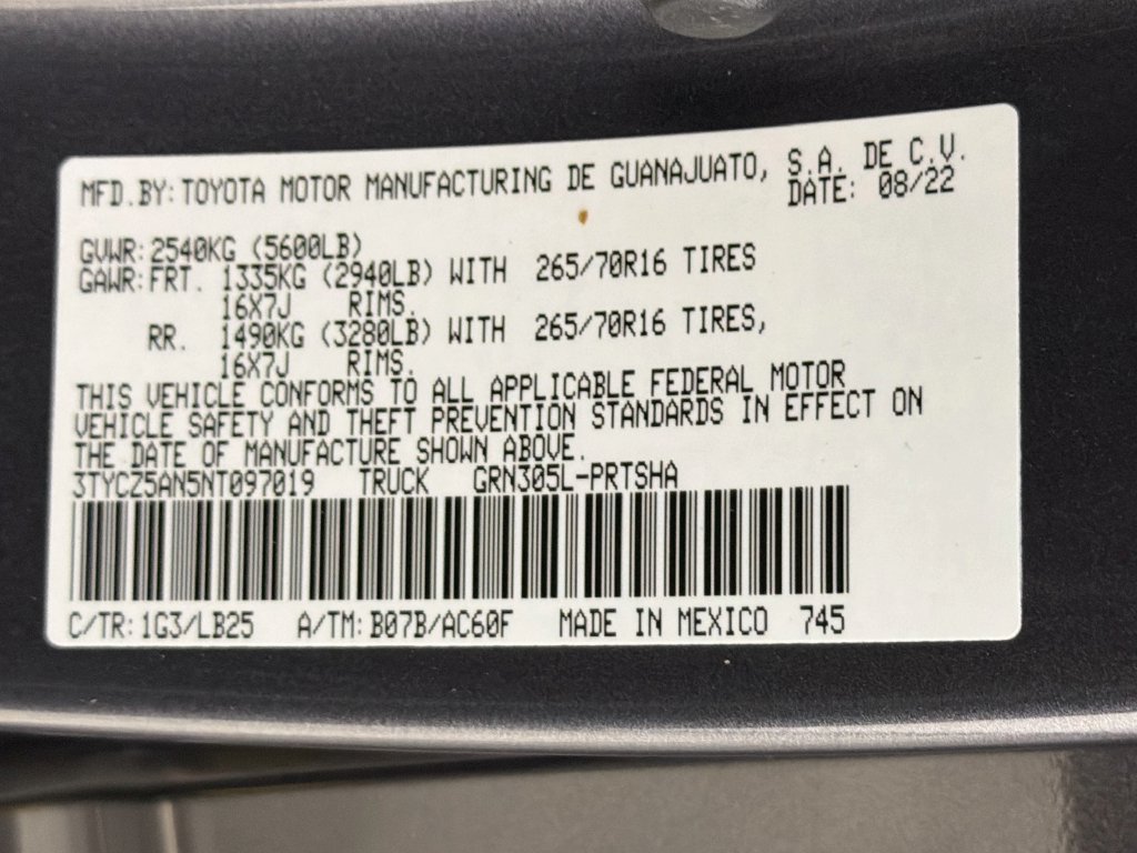 Used 2022 Toyota Tacoma TRD Pro AWD/4WD image 29
