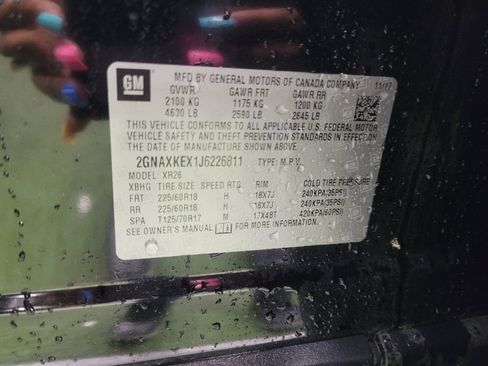Used 2018 Chevrolet Equinox LT FWD image 33