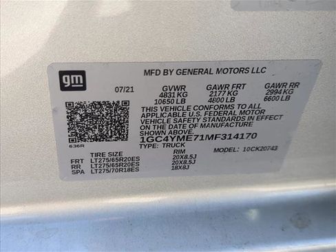 Used 2021 Chevrolet Silverado 2500 Custom w/ Custom Value Package image 22