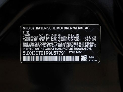 Used 2024 BMW X4 M40i w/ Premium Package image 65