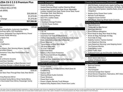 Used 2023 MAZDA CX-5 AWD 2.5 S w/ Premium Plus Pkg image 21