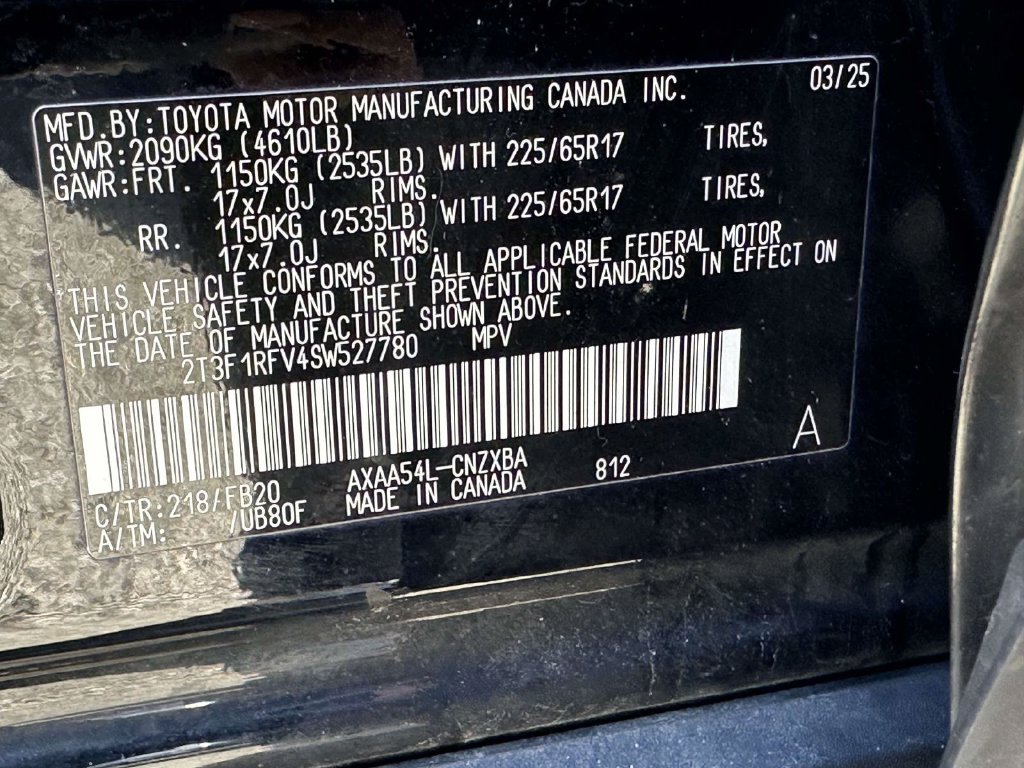 Used 2025 Toyota RAV4 LE AWD/4WD image 31