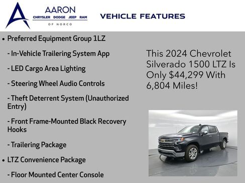 Used 2024 Chevrolet Silverado 1500 LTZ image 23
