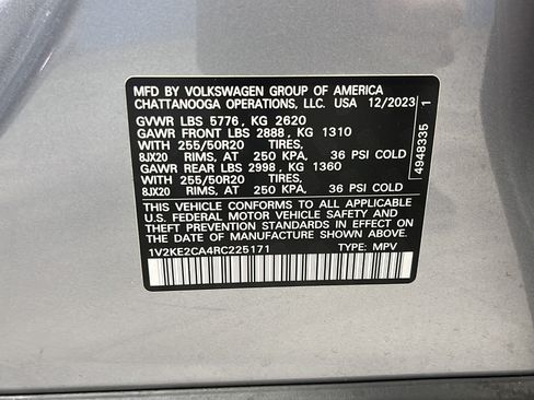 Used 2024 Volkswagen Atlas Cross Sport SE w/ Panoramic Sunroof Package AWD/4WD image 28