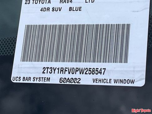 Certified 2023 Toyota RAV4 Limited FWD image 35
