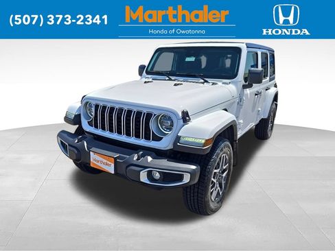 Used 2024 Jeep Wrangler Unlimited Sahara w/ Technology Group AWD/4WD image 1