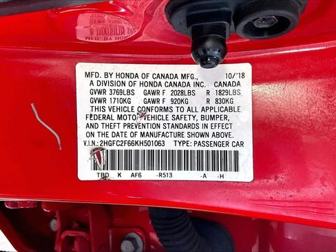 Used 2019 Honda Civic LX image 16