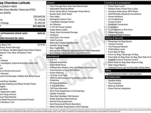 Used 2019 Jeep Cherokee Latitude w/ Popular Appearance Group image 30